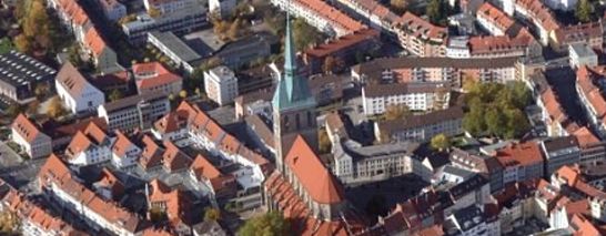 Luftbild der Stadt Hildesheim © Stadt Hildesheim