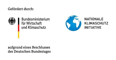 Logos: Bundesministerium für Wirtschaft
und Klimaschutz (BMWK) und Nationale Klimaschutz Initiative © Bundesministerium für Wirtschaft
und Klimaschutz (BMWK)